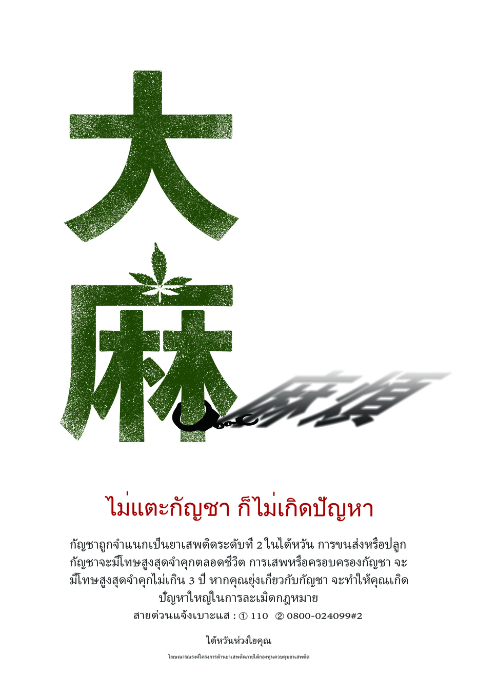 กัญชา พาไปหาปัญหา
