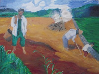 北所園地_油畫3